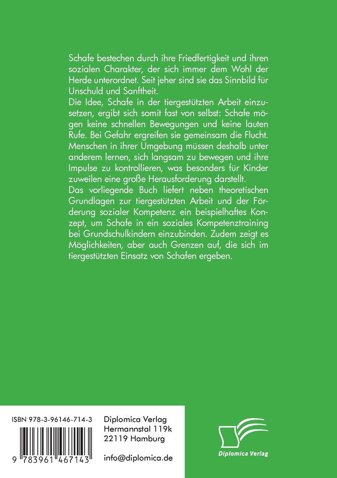 Tiergestützte Förderung mit dem Co-Therapeuten Schaf