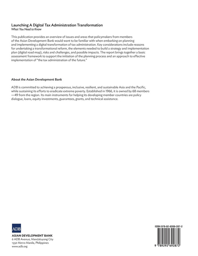 Launching a Digital Tax Administration Transformation