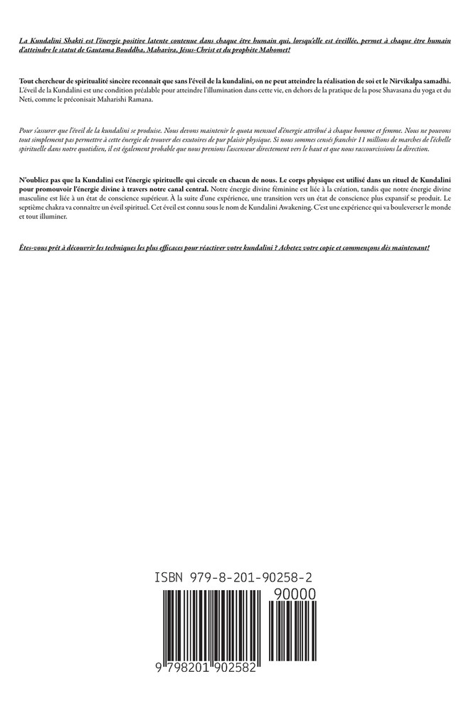 L'éveil de la Kundalini