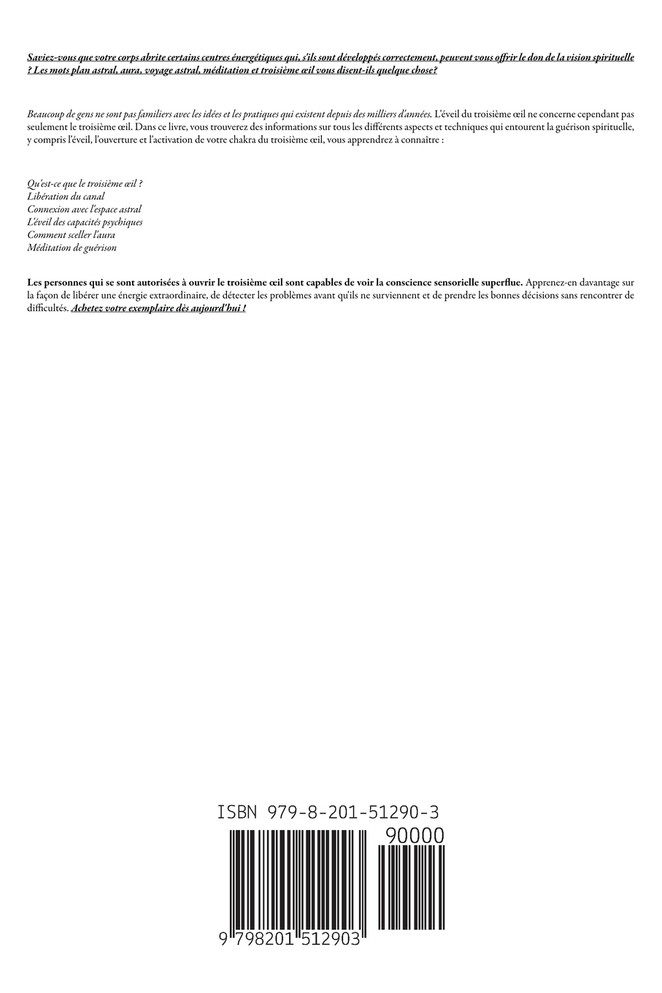 Éveil du troisième oeil