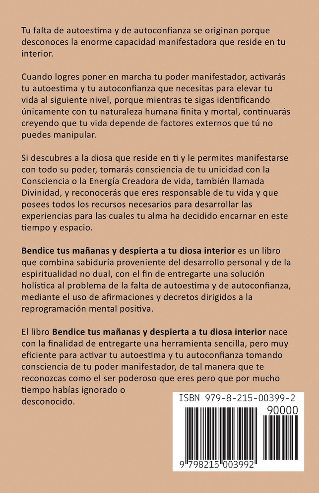 Bendice tus mañanas y despierta a tu diosa interior