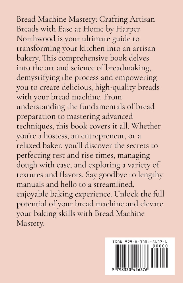 Bread Machine Mastery