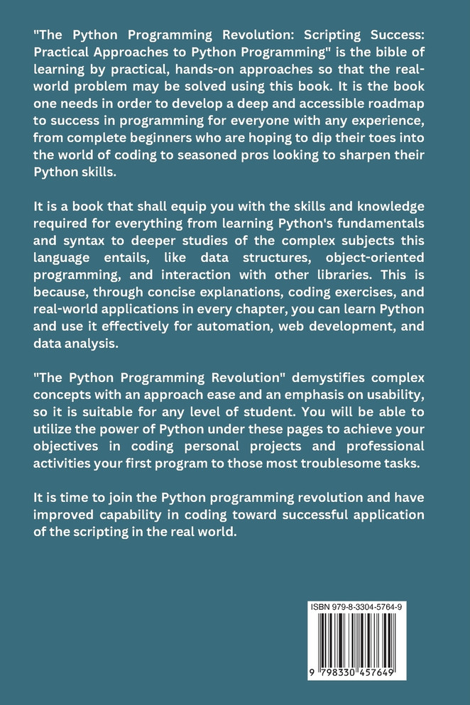 The Python Programming Revolution