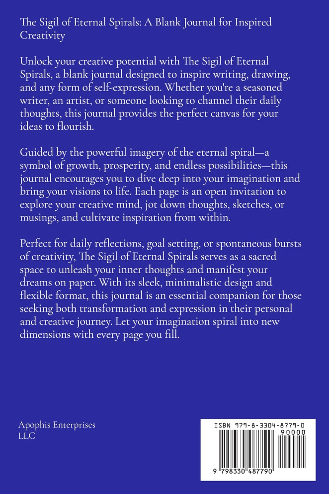 The Sigil of Eternal Spirals journal