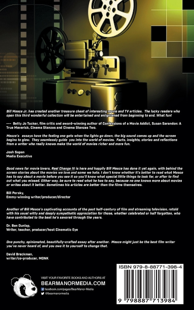 Reel Change III (hardback)