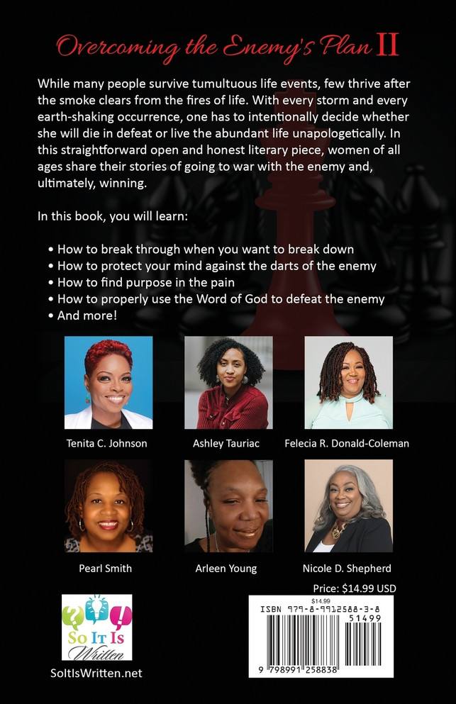 Overcoming the Enemy's Plan II