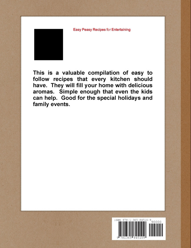 Easy Peasy Recipes for Entertaining