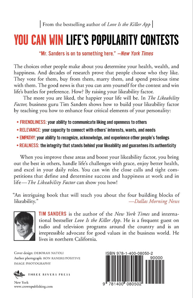 The Likeability Factor