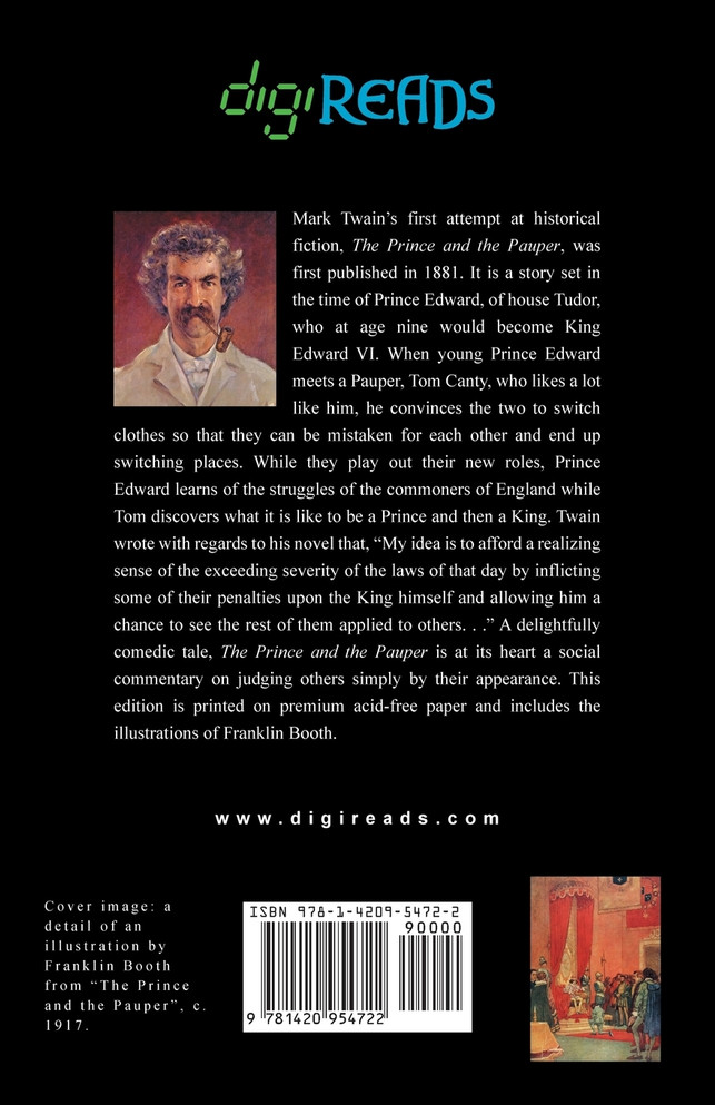 The Prince and the Pauper (Illustrated by Franklin Booth)