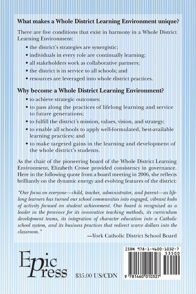 An Invitation to Become a Whole District Learning Environment