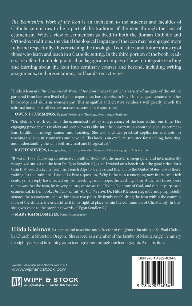 The Ecumenical Work of the Icon