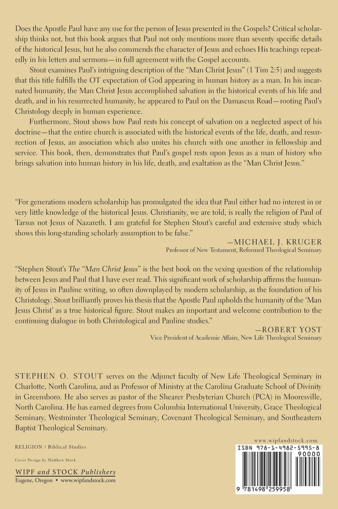 The "Man Christ Jesus"