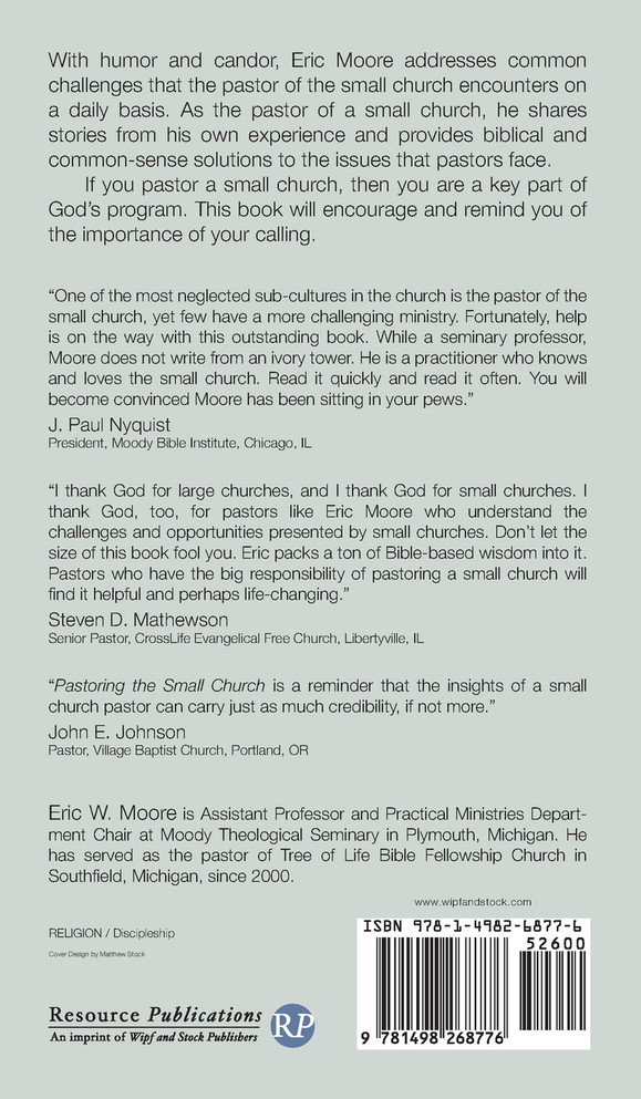 Pastoring the Small Church