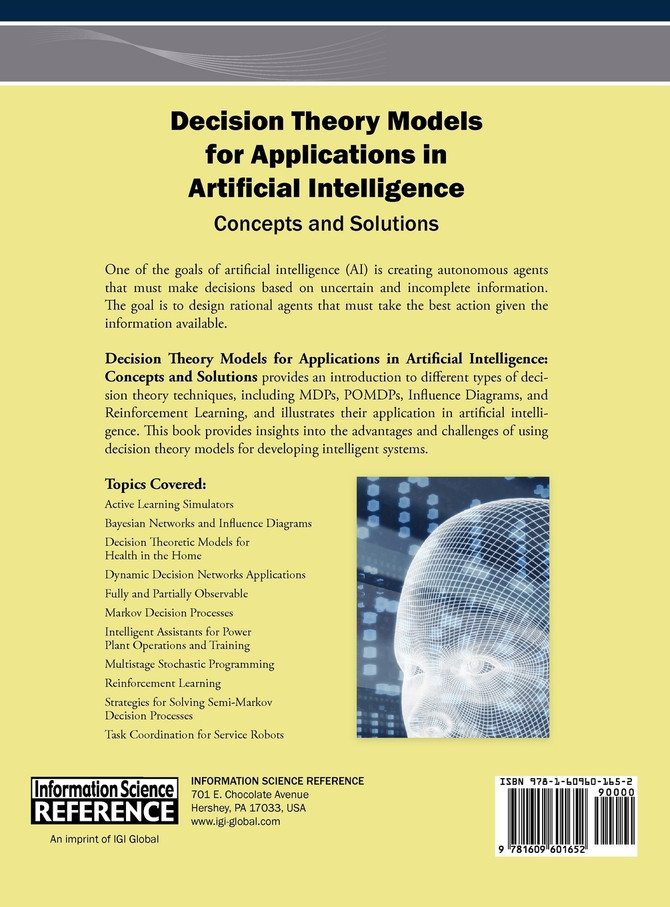 Decision Theory Models for Applications in Artificial Intelligence