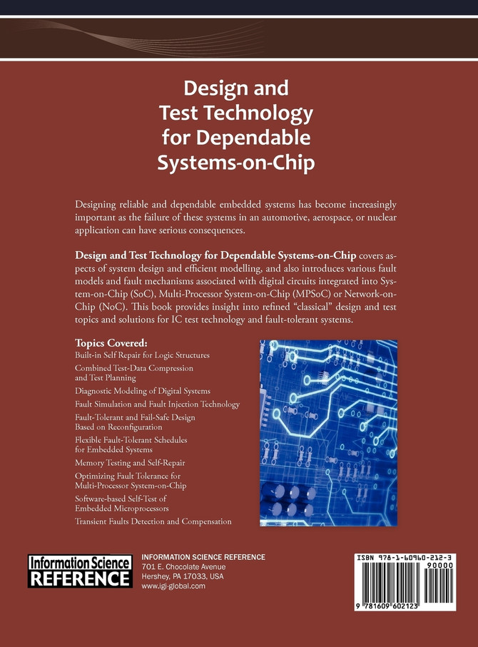 Design and Test Technology for Dependable Systems-on-Chip