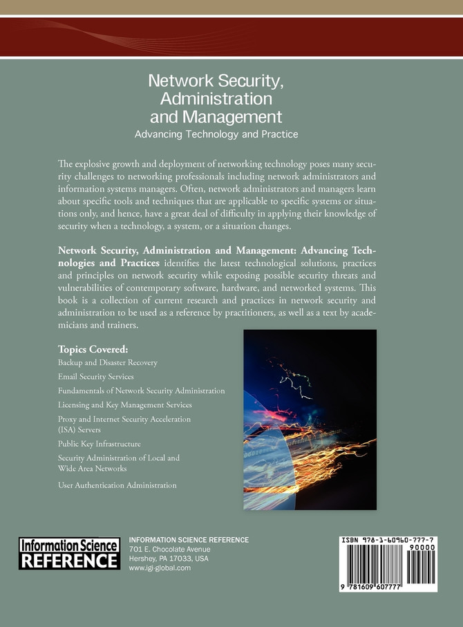 Network Security, Administration and Management