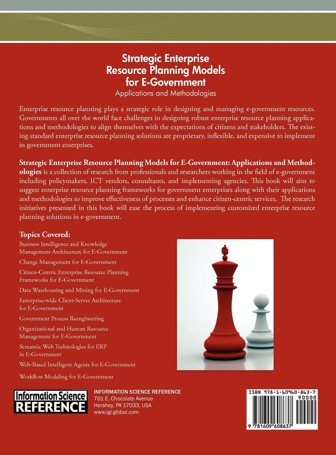 Strategic Enterprise Resource Planning Models for E-Government
