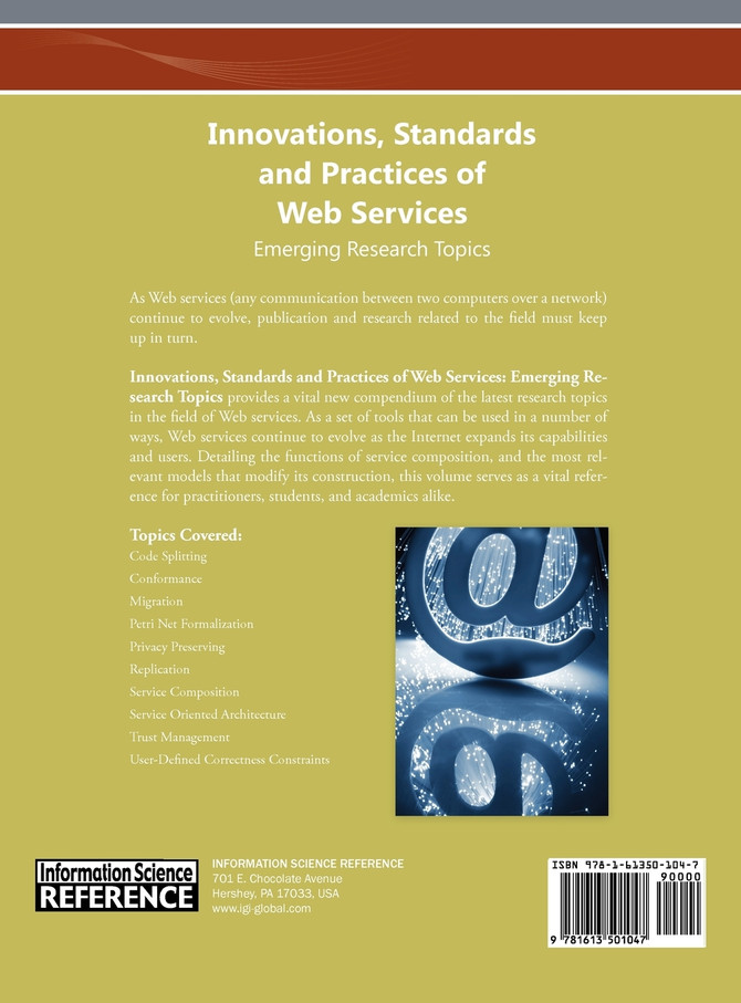 Innovations, Standards and Practices of Web Services