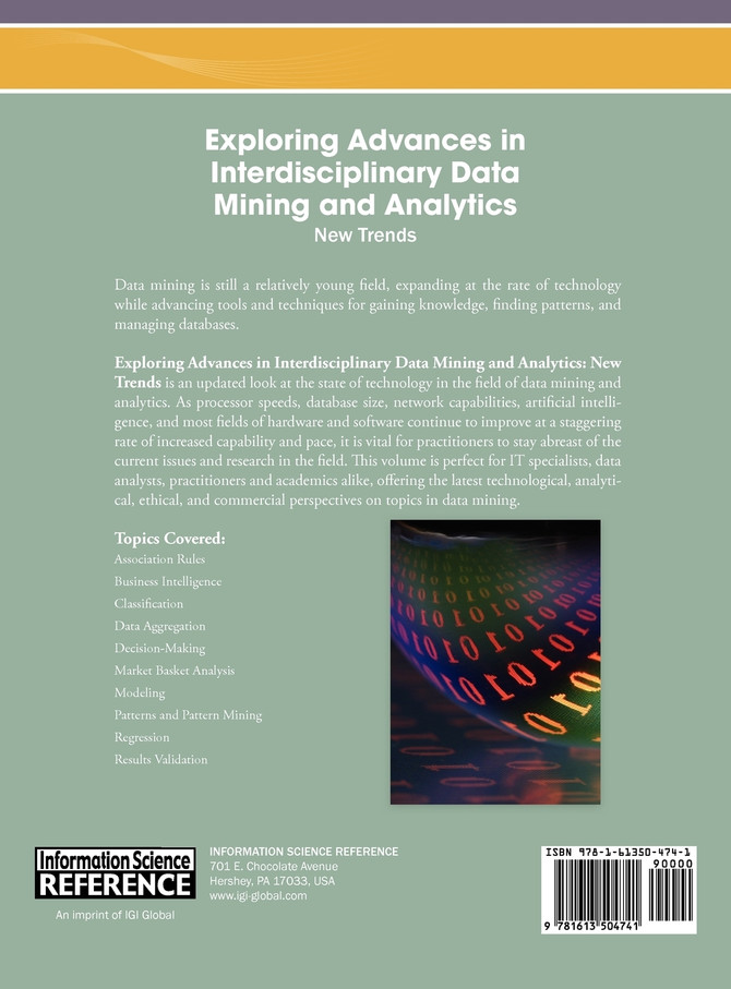 Exploring Advances in Interdisciplinary Data Mining and Analytics