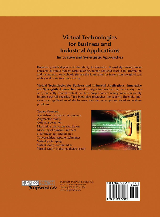 Virtual Technologies for Business and Industrial Applications
