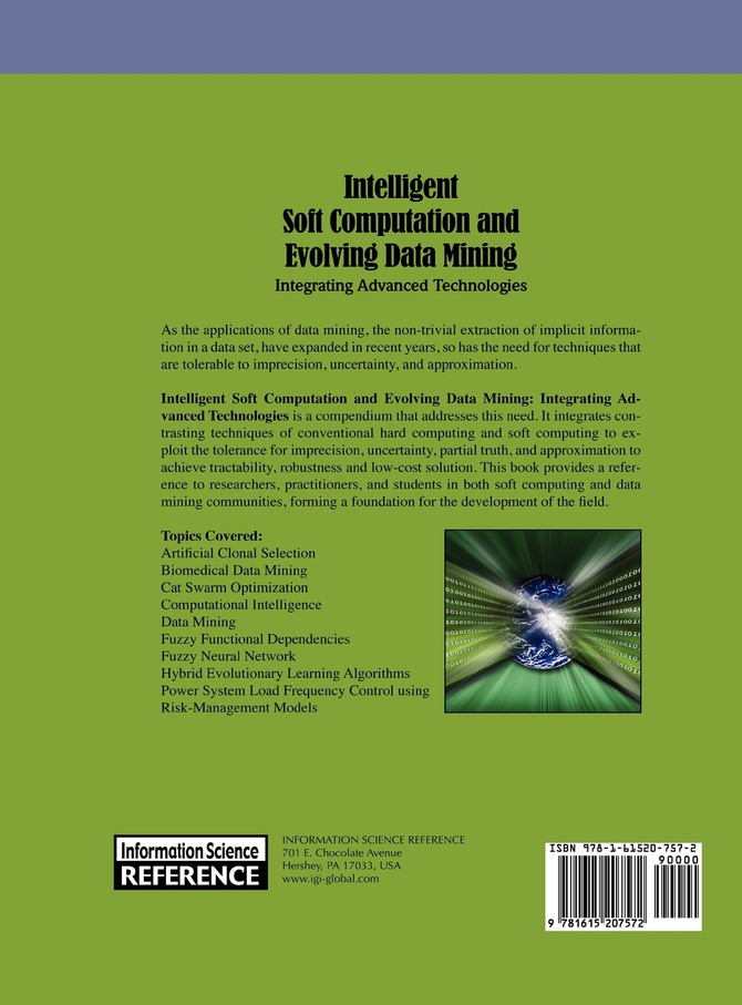 Intelligent Soft Computation and Evolving Data Mining