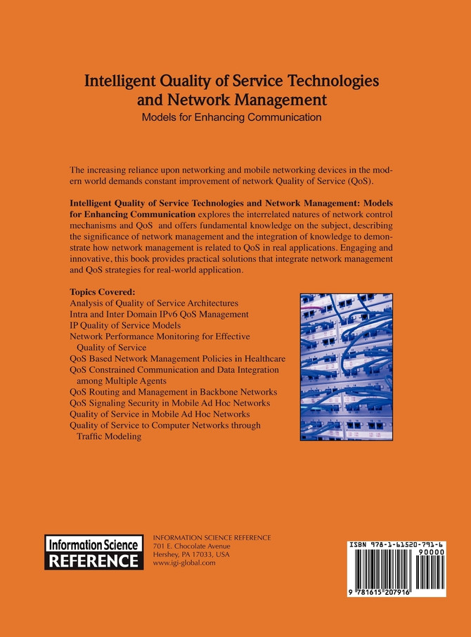 Intelligent Quality of Service Technologies and Network Management