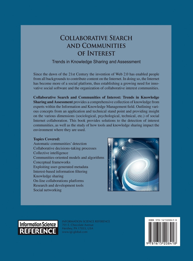 Collaborative Search and Communities of Interest