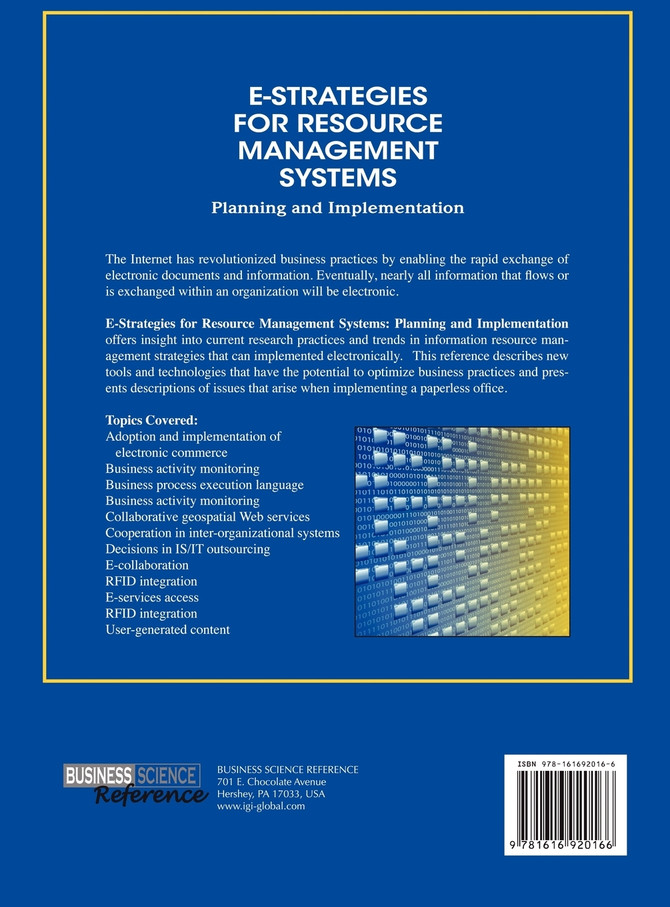 E-Strategies for Resource Management Systems