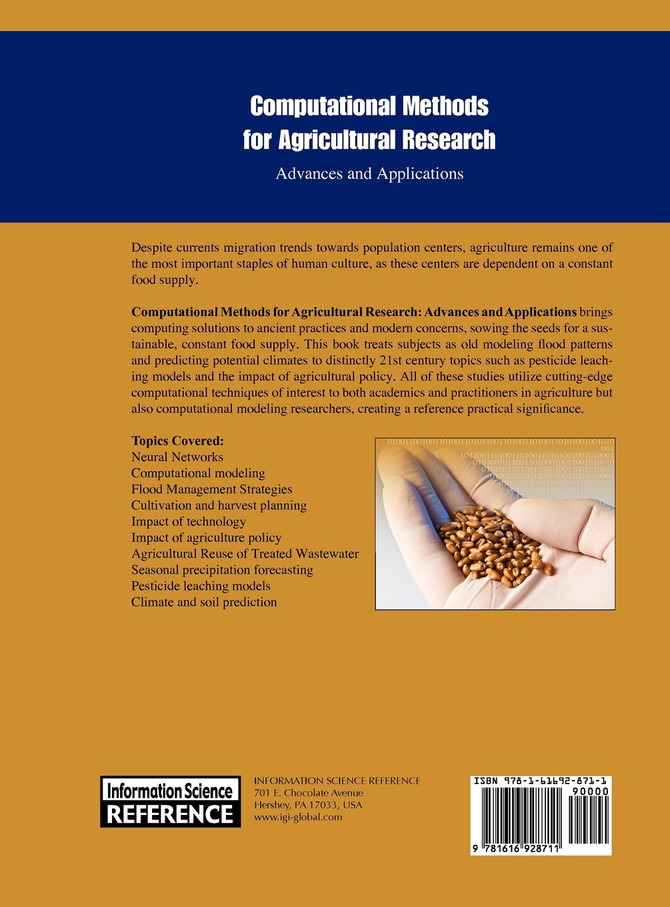 Computational Methods for Agricultural Research
