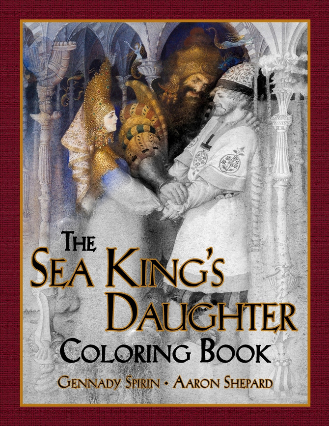 The Sea King's Daughter Coloring Book