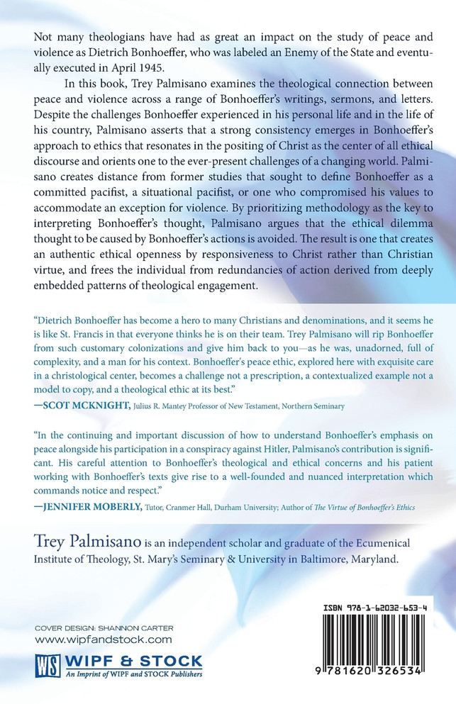 Peace and Violence in the Ethics of Dietrich Bonhoeffer
