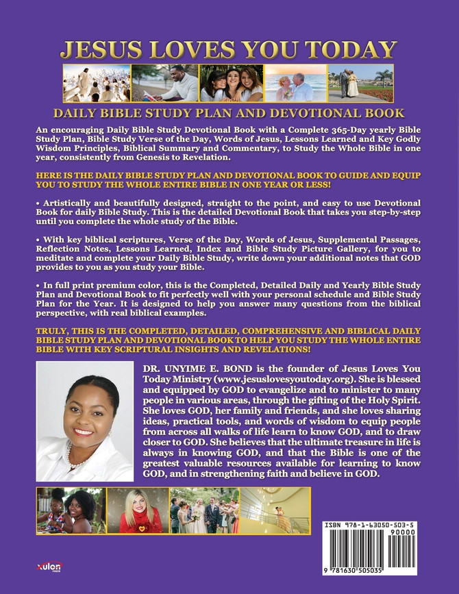 JESUS LOVES YOU TODAY DAILY BIBLE STUDY PLAN AND DEVOTIONAL BOOK