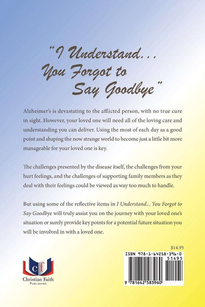 "I Understand... You Forgot to Say Goodbye"