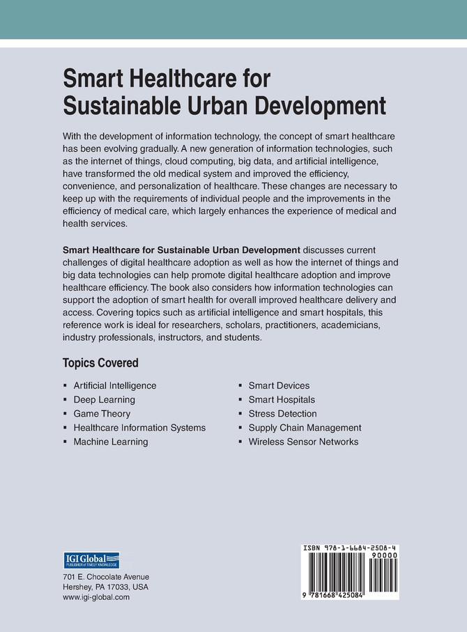 Smart Healthcare for Sustainable Urban Development