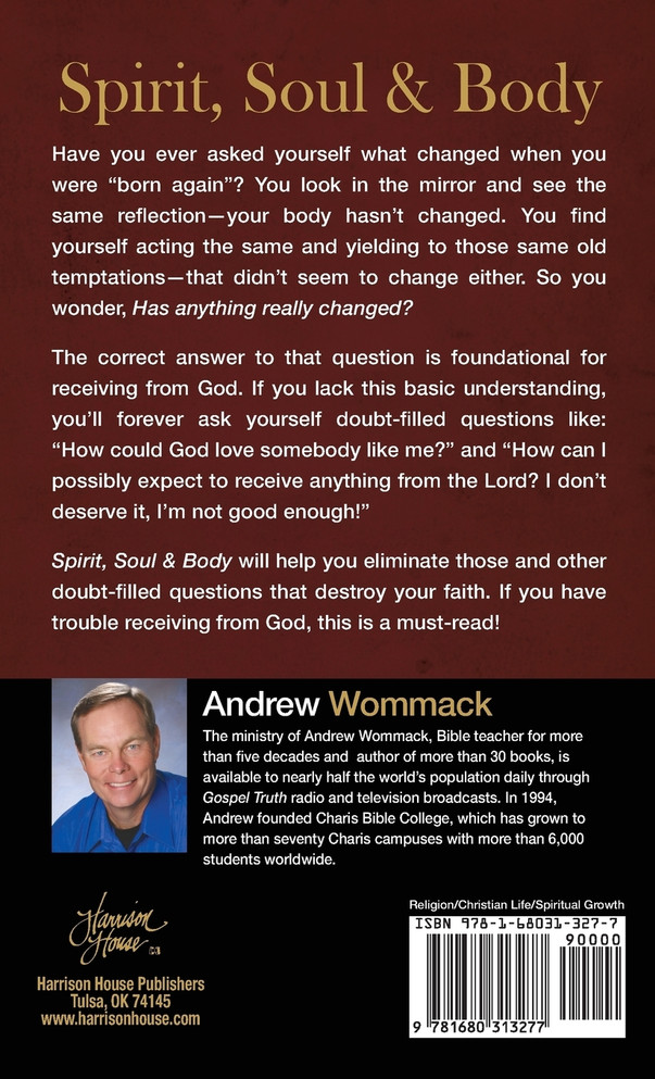 Spirit, Soul and Body