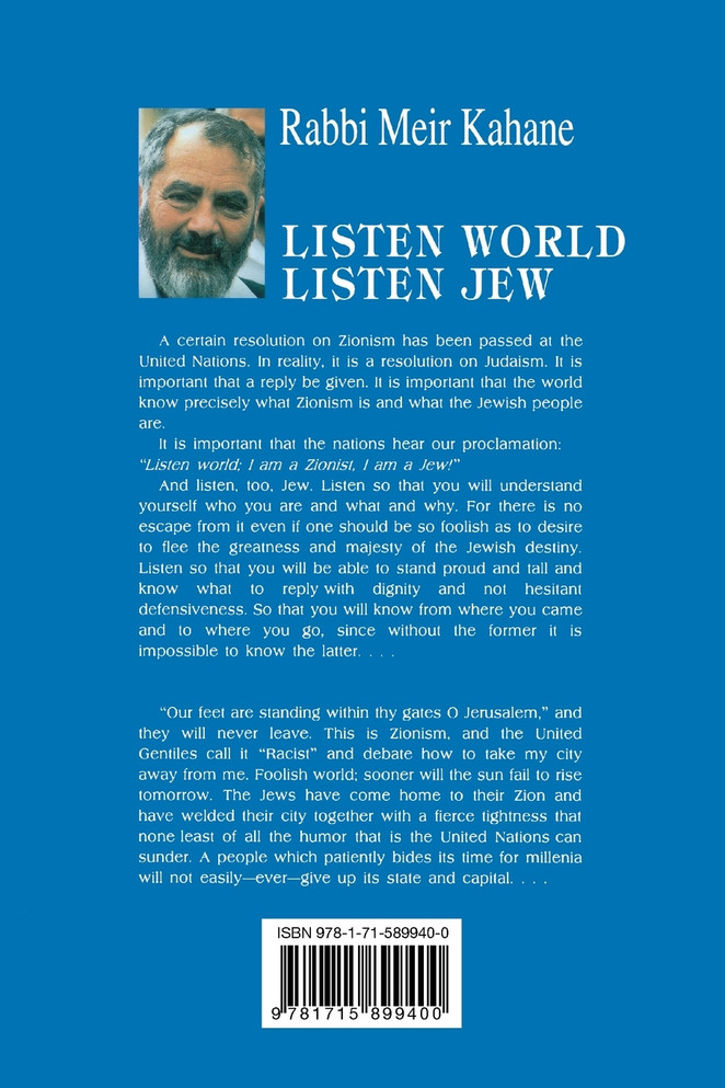 Listen World, Listen Jew