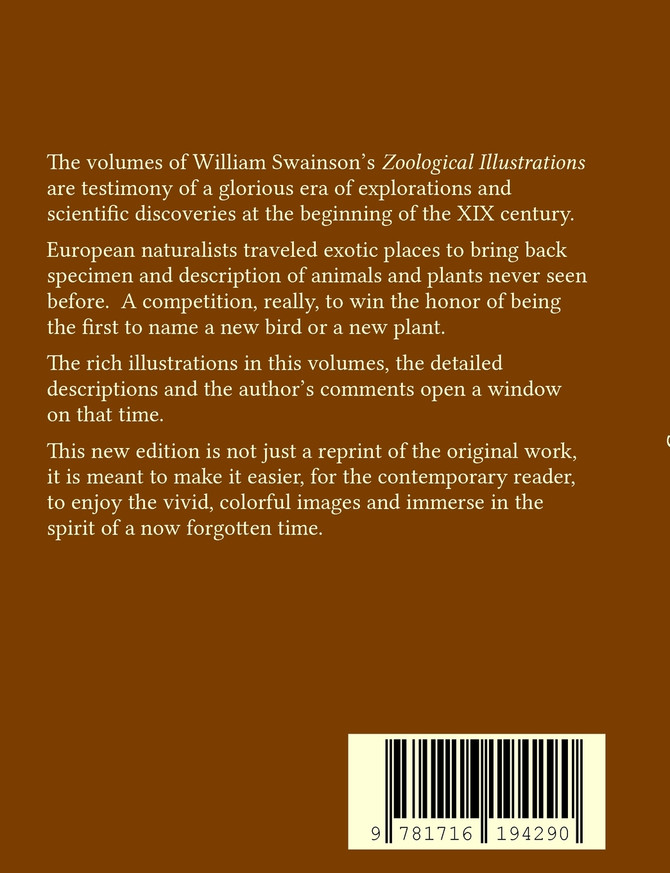 Zoological Illustrations, vol. I
