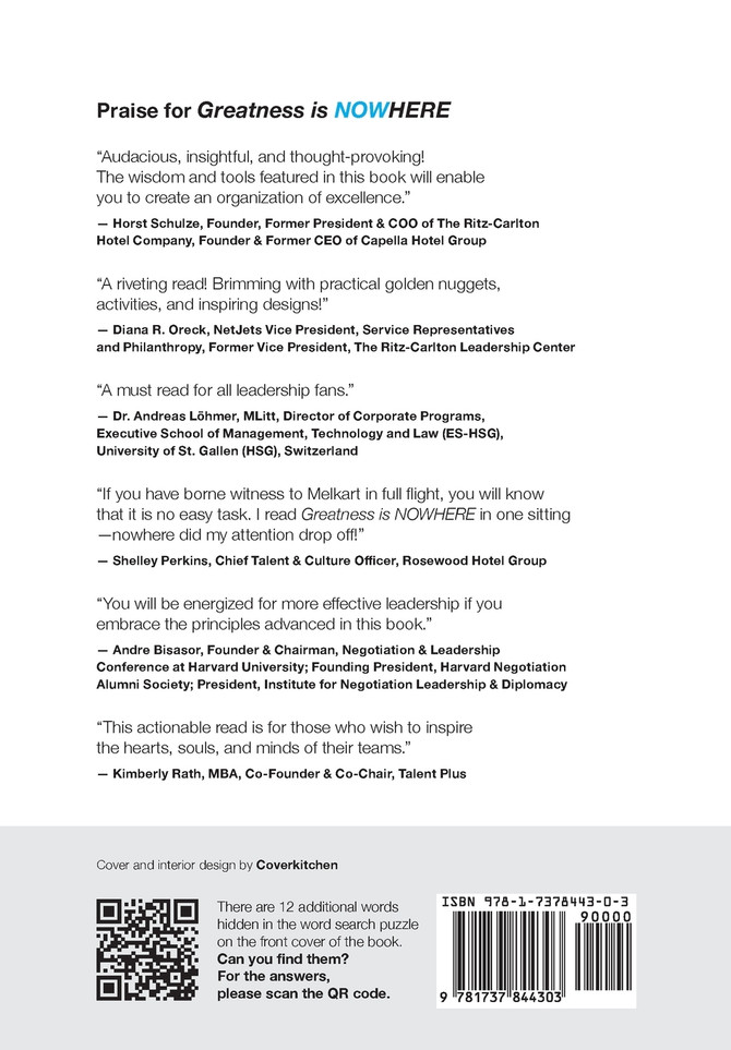 Greatness is NOWhere