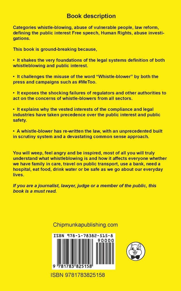 THERE IS NO ME IN WHISTLEBLOWER EDITION TWO.