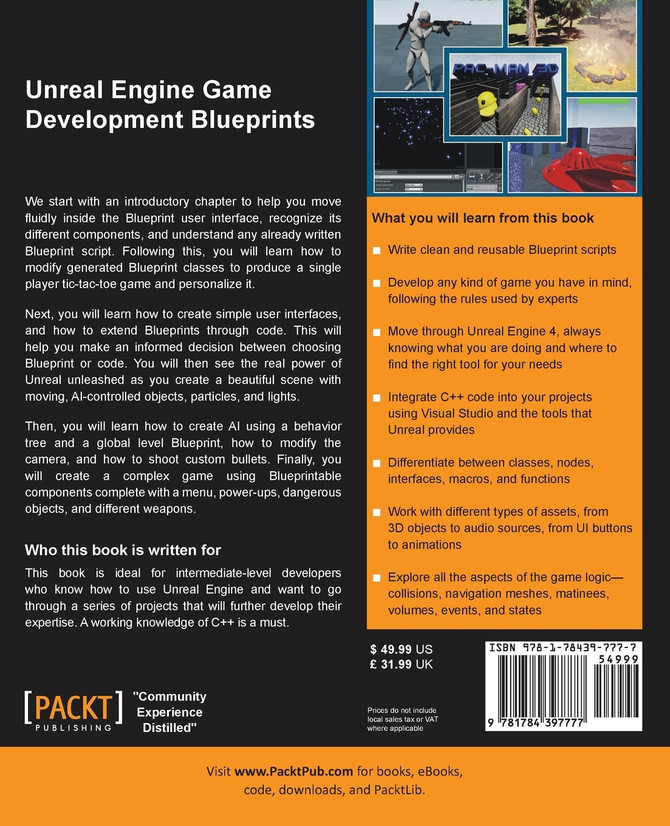 Unreal Engine Game Development Blueprints