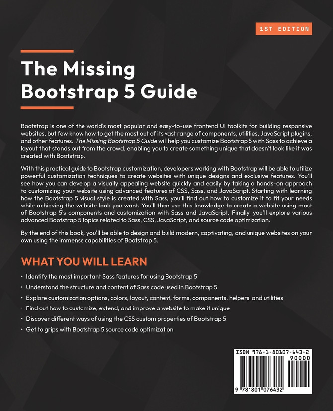 The Missing Bootstrap 5 Guide