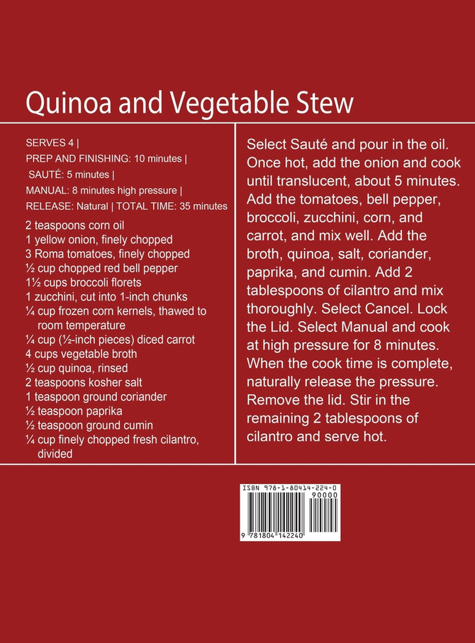 The Big Instant Pot Cookbook 300 Recipes