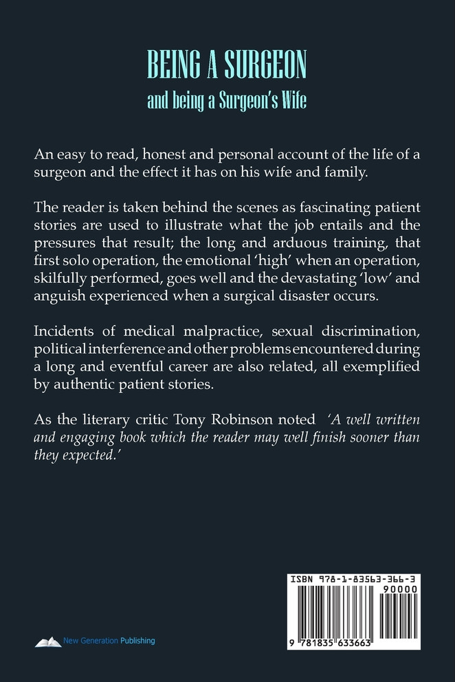 Being a Surgeon and Being a Surgeon's Wife