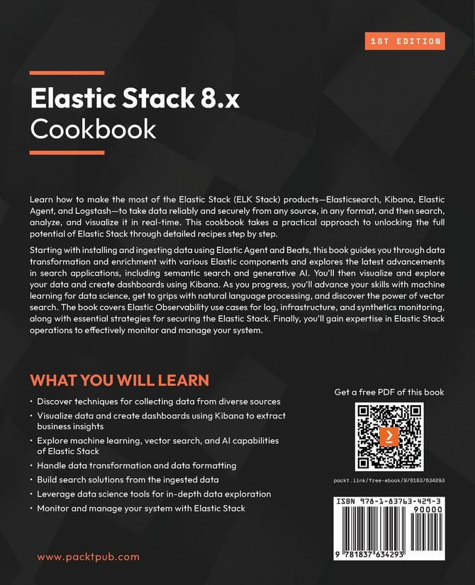 Elastic Stack 8.x Cookbook