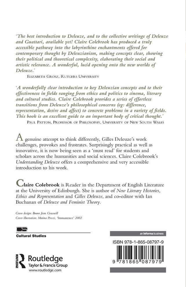 Understanding Deleuze