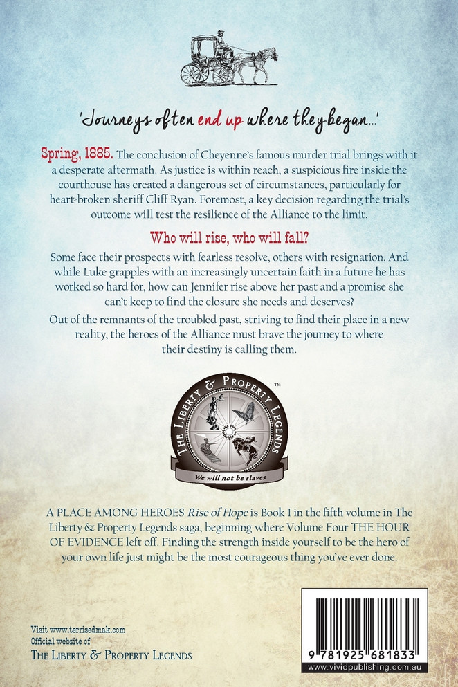 A Place Among Heroes,  Book 1 - Rise of Hope