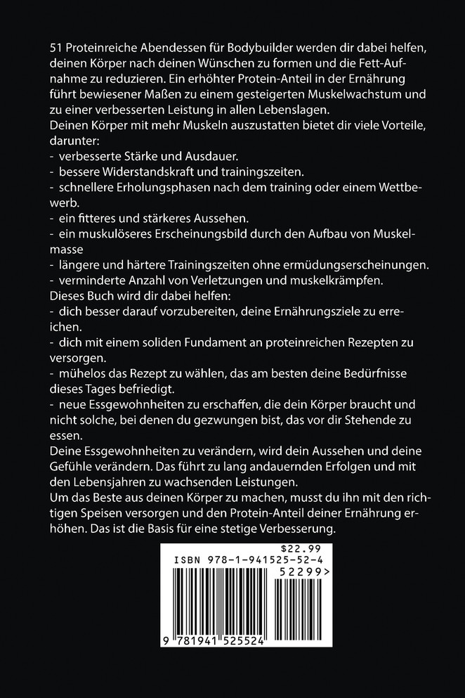 51 Proteinreiche Abendessen für Bodybuilder