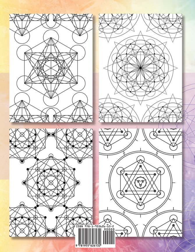 Sacred Geometry Coloring Book for Adults