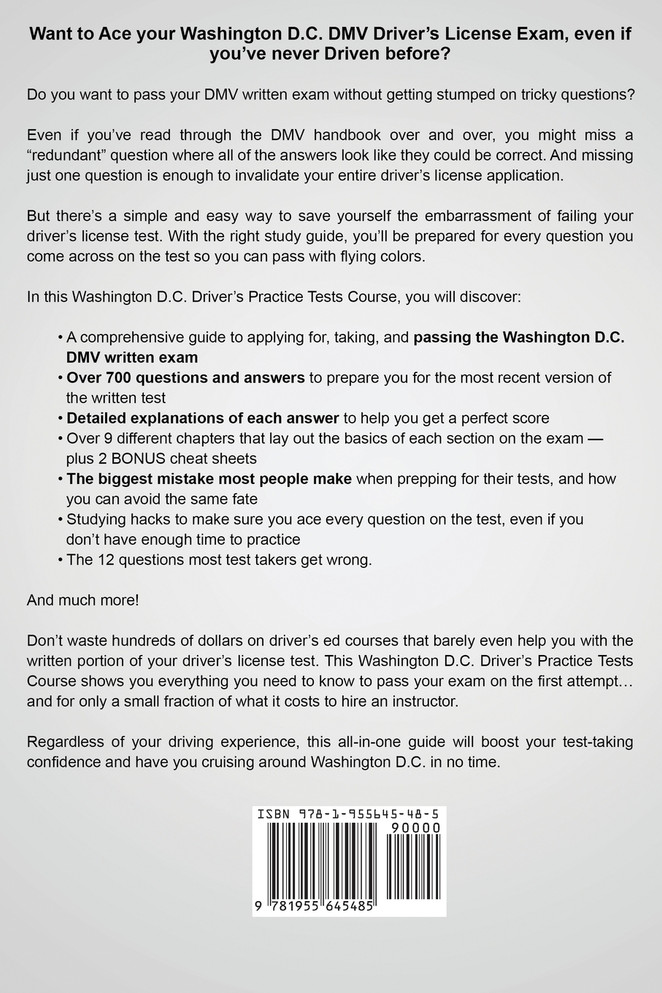 Washington D.C Driver's Practice Tests