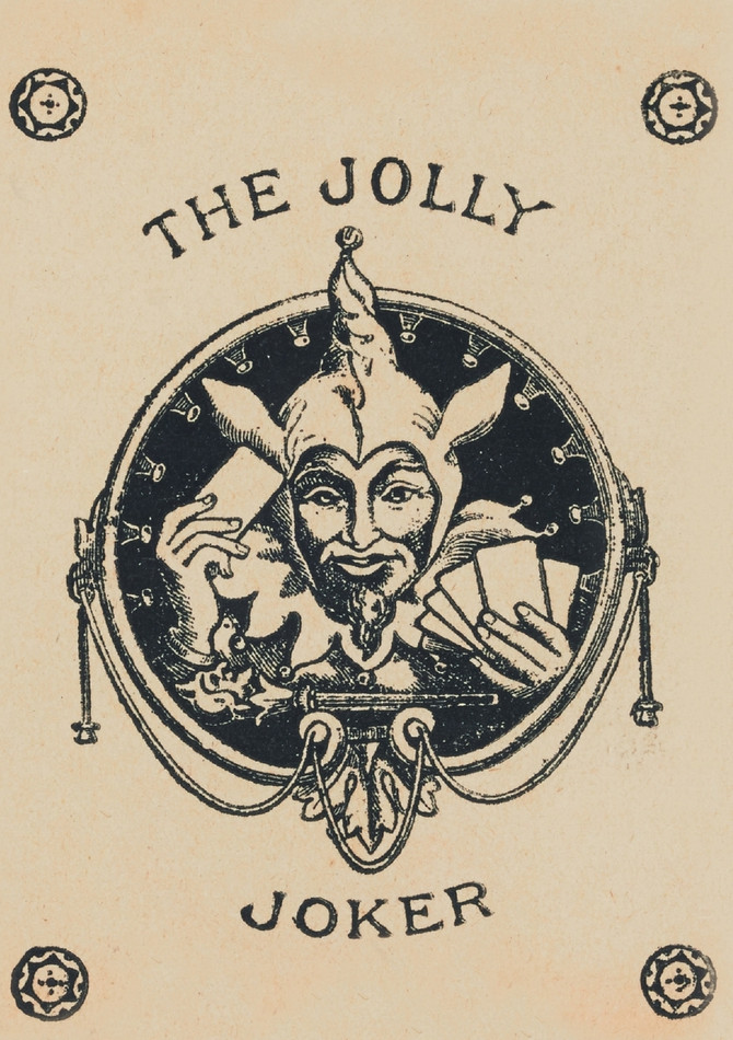 Carnet Blanc, Carte à jouer, Joker